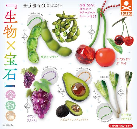 『生物×宝石』食物編